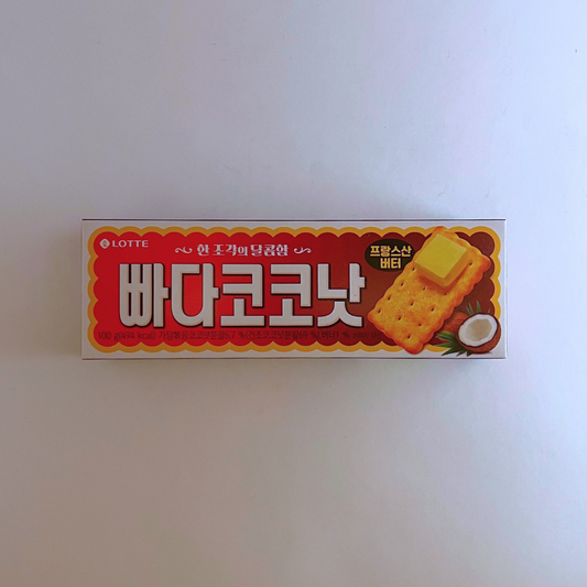 롯데 빠다코코넛 100G(LT 黄油椰子 100G_1)