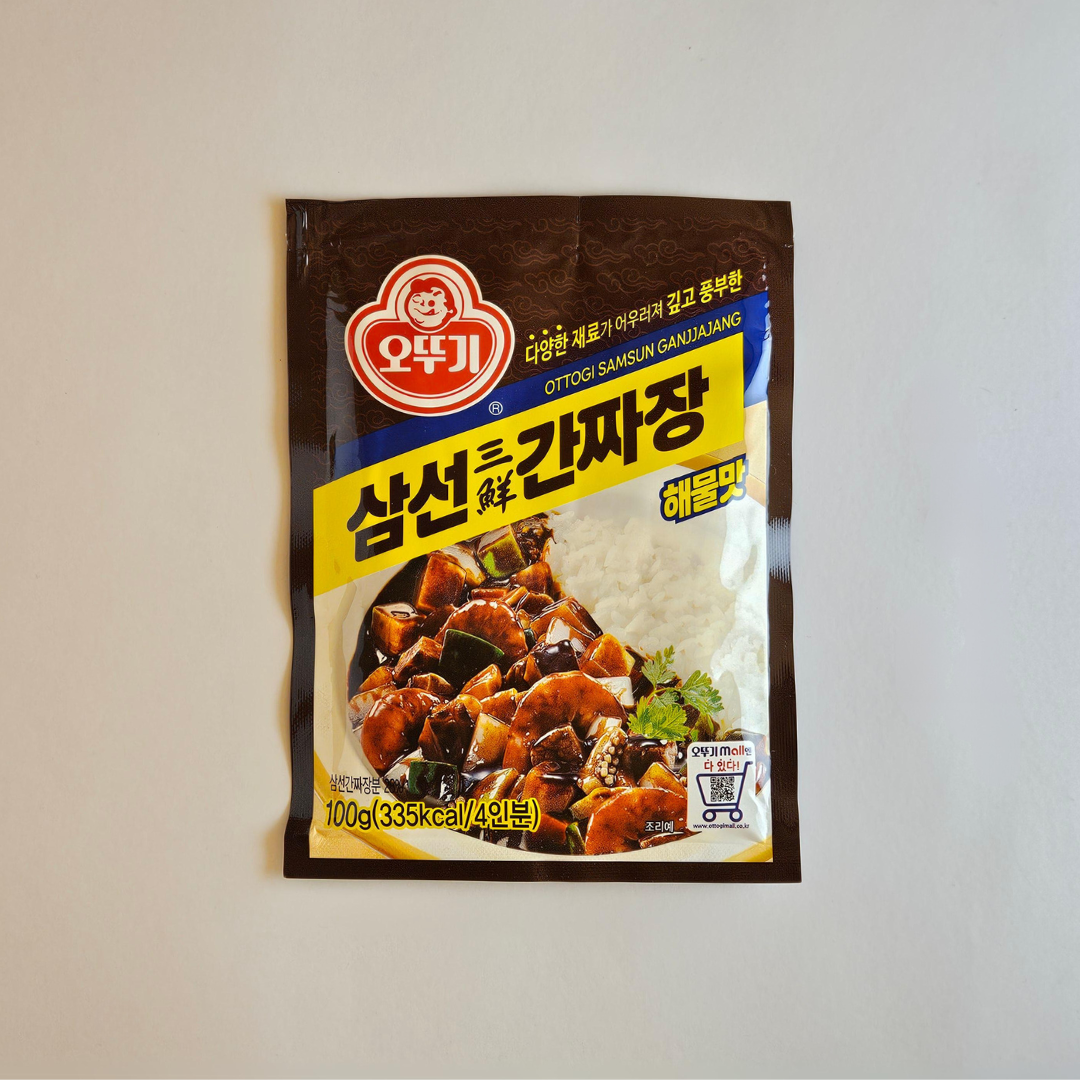 오뚜기 삼선간짜장분말 100G(OTG Seafood Black Bean Sauce Jjajang Powder 100g)