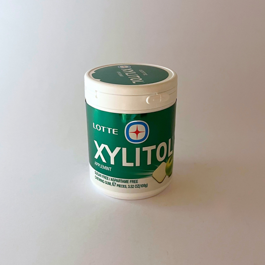 롯데 자일리톨 애플민트 100g(LT Xylitol Gum(Apple Mint) 100g)