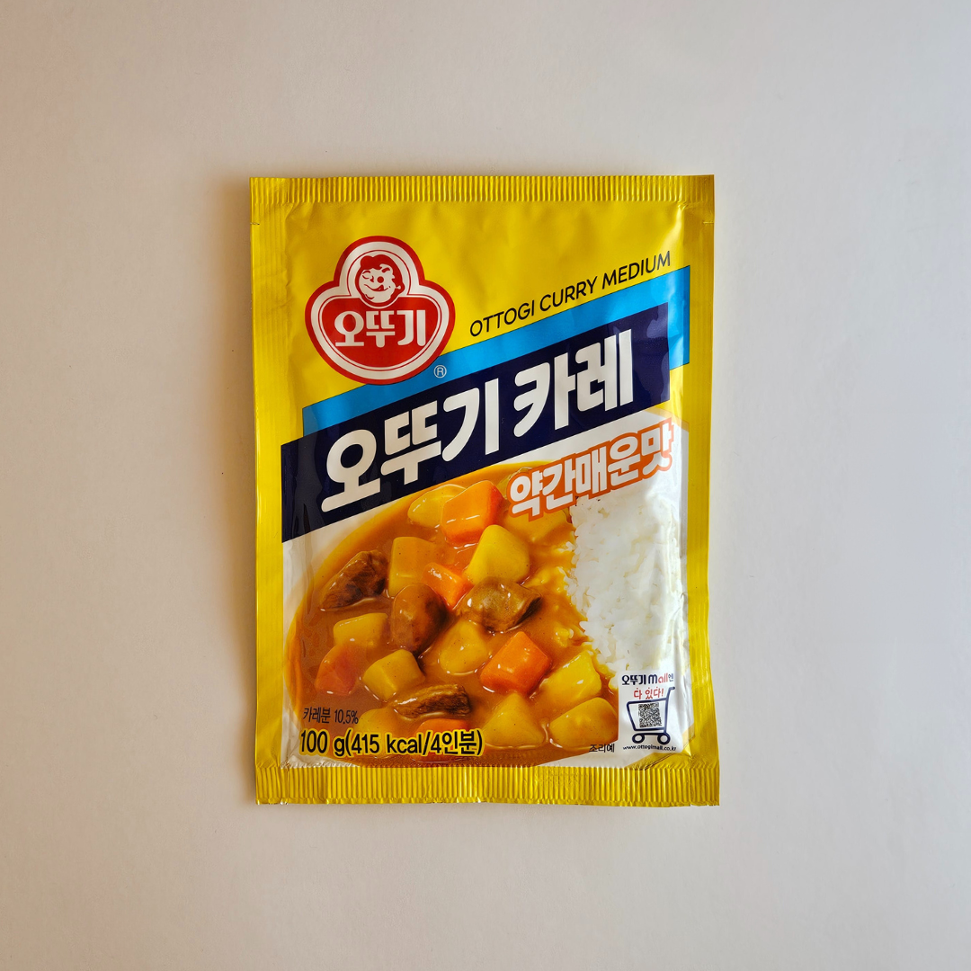 오뚜기 카레(약간매운맛) 100g(OTG Curry Powder(M-Hot) 100g)