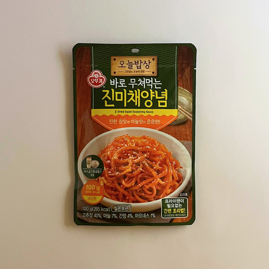 오뚜기 오늘밥상 진미채 양념 100g(OTG Dried Squid Seasoning Sauce 100G)