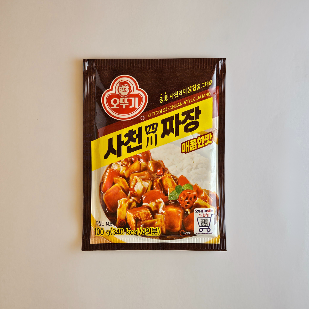 오뚜기 사천짜장분말 100g(OTG Spicy Black Bean Sauce Jjajang Powder 100g)