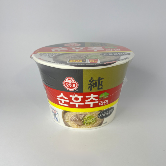 오뚜기 순후추라면 사골곰탕맛 용기 105G(OTG Black Pepper Ramen Gomtang 105G)