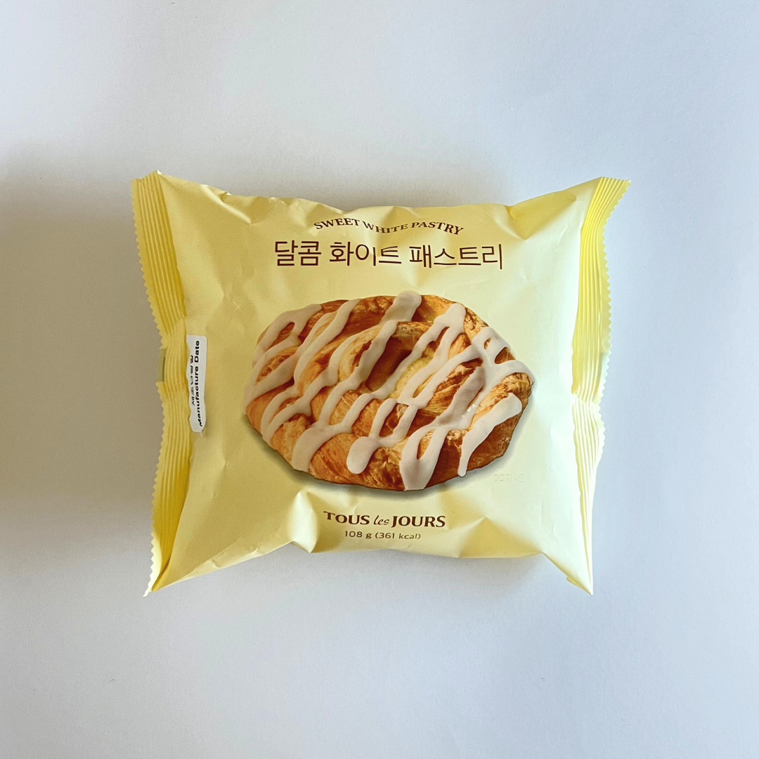 뚜레쥬르 달콤 화이트 패스트리 108G(TJ Pastry White Choco 108G)