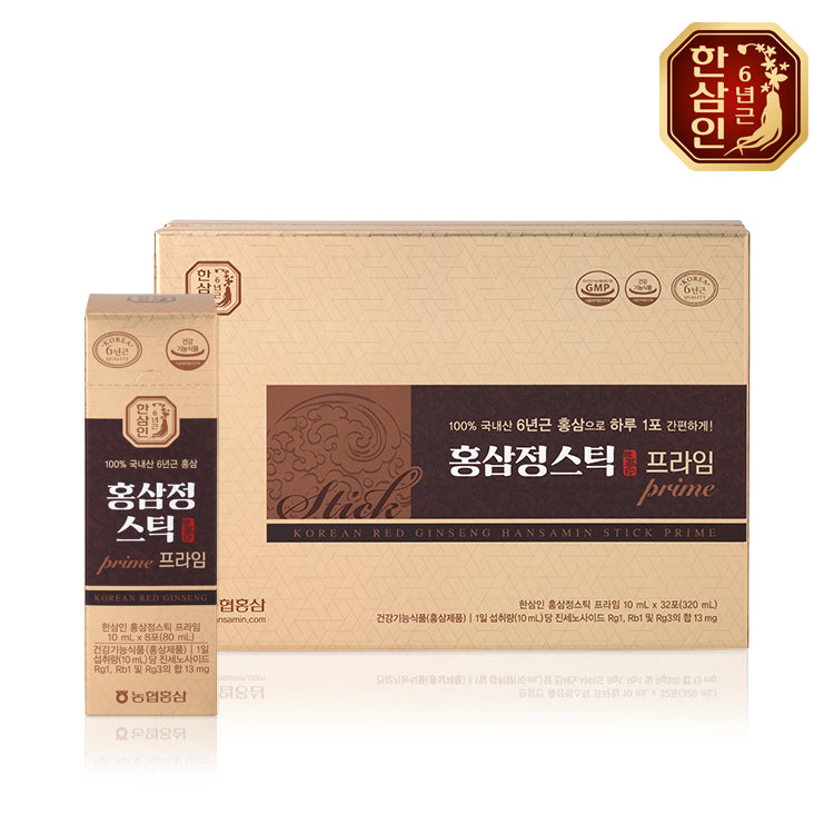 한삼인 홍삼정스틱 프라임 10ml*32(HSI Red Ginseng Stick PRIME 10ml*32)