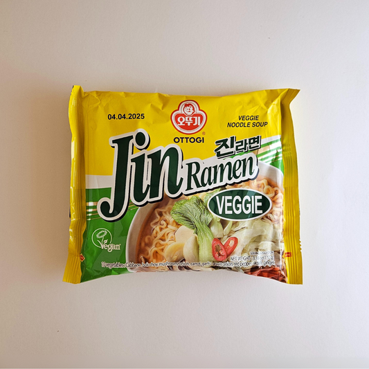 오뚜기 진라면 베지 110G(OTG JinRamen Veggie EX 110G)[SINGLE]