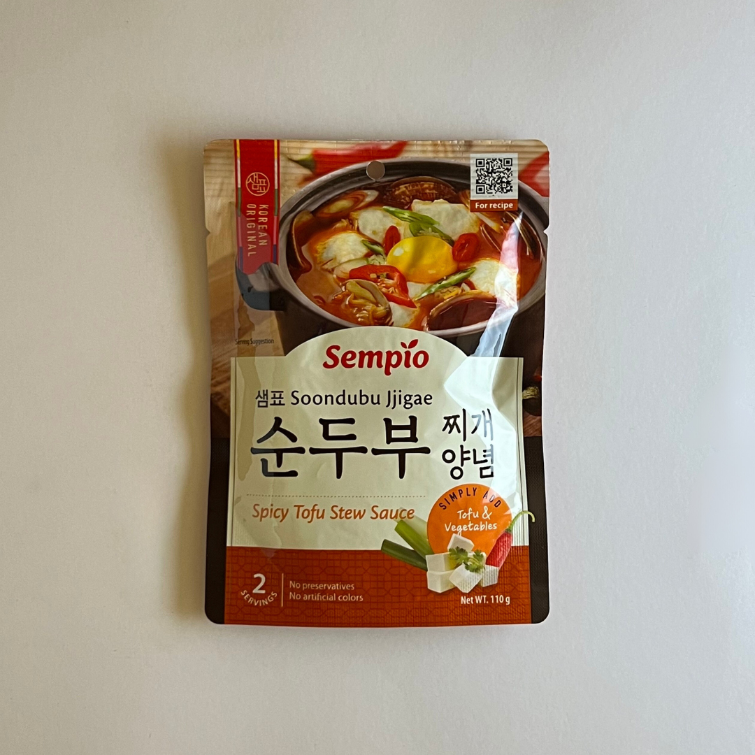 샘표 순두부찌개양념 110G(SP 辣豆腐炖酱 110G)