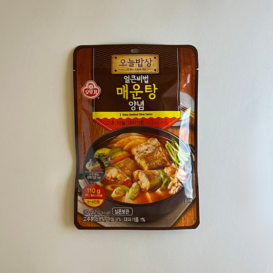 오뚜기 얼큰비법 매운탕 양념 110g(OTG 辣味海鲜炖酱 110g)