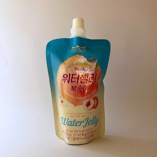 노브랜드 워터젤리 복숭아 120ML(NB WATER JELLY PEACH 120ML)