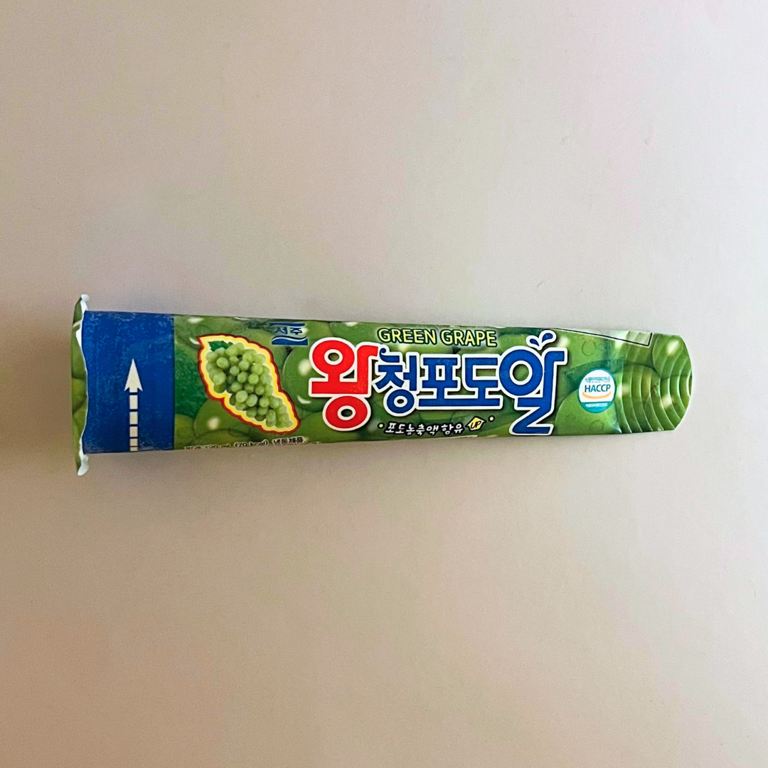 서주 왕포도알 청포도맛 120ML(SJ GRAPE ICE POLE GREEN GRAPE 120ML)