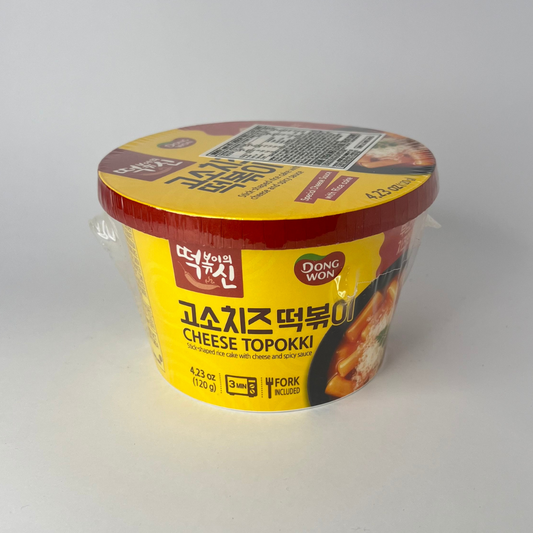 동원 고소치즈 떡볶 Been 120g(DW Goso Chesse Tteokbboki 120g)