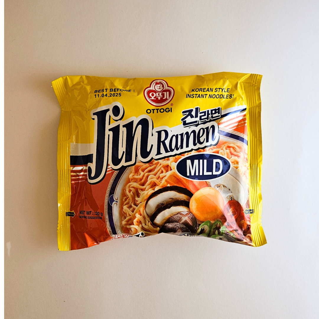 오뚜기 진라면(순한맛) 120g(OTG Jin Ramen(Mild) 120g)[SINGLE]