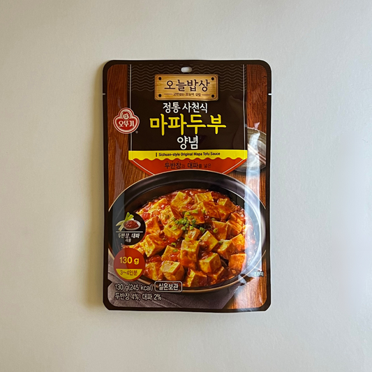 오뚜기 정통사천식 마파두부 양념 130G(OTG 麻婆豆腐酱 130G)