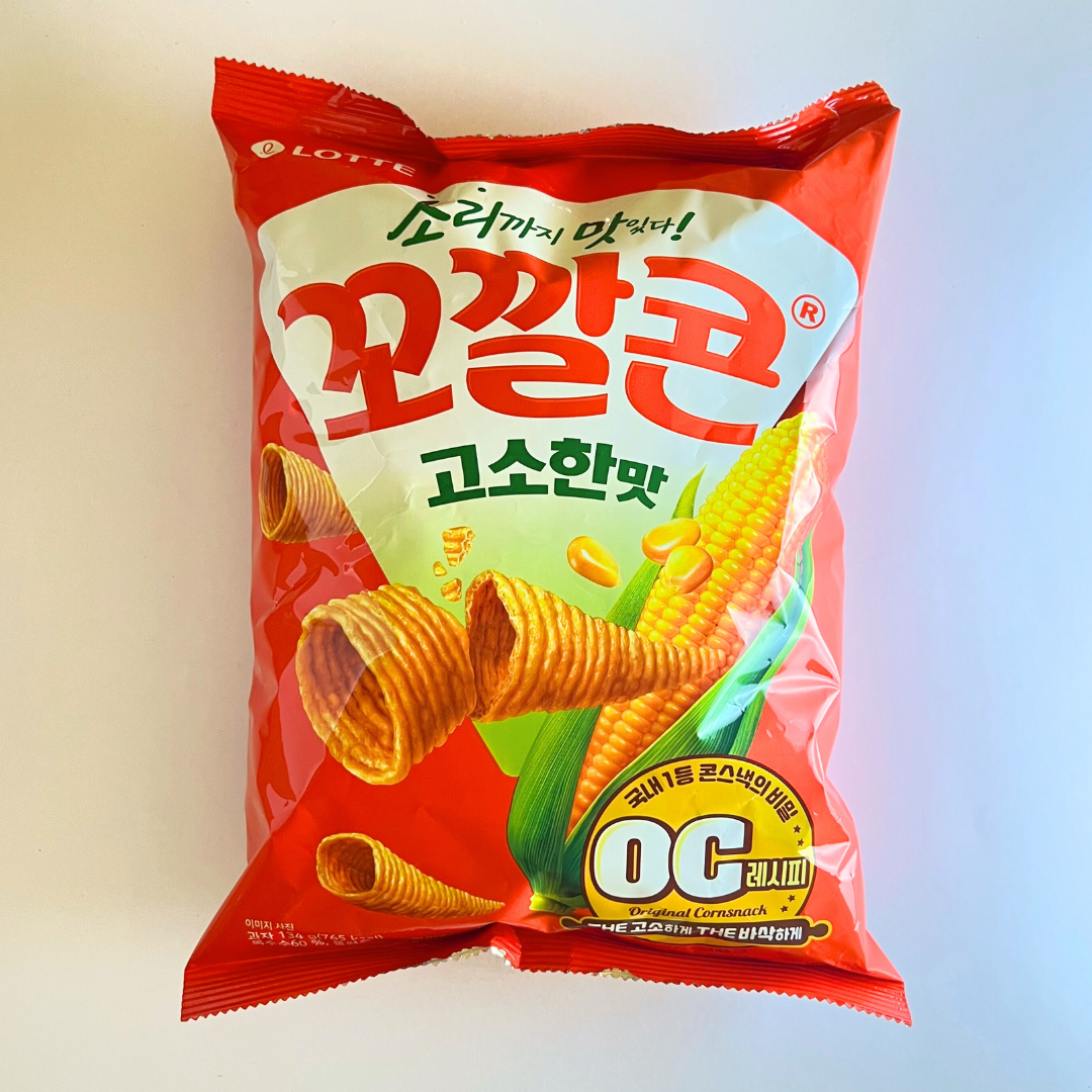 롯데 꼬깔콘 고소 대 내수용 134G(LT Kokal Corn Goso 134G)