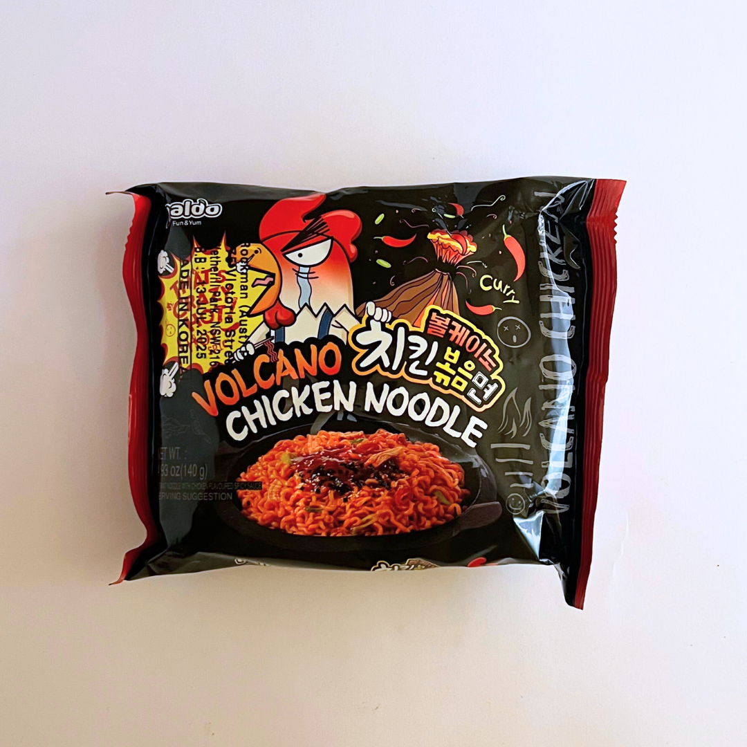 팔도 볼케이노 치킨볶음면 140g(PD Volcano Chicken Noodle 140g)[SINGLE]