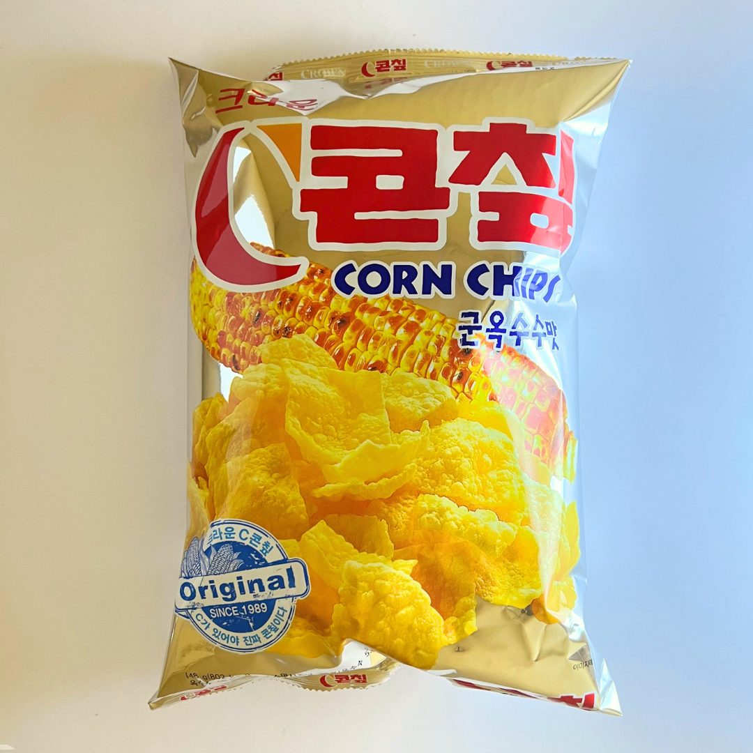 크라운 콘칩(덕용) 148g(皇冠玉米片 148g)