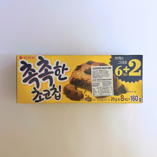 오리온 촉촉한 초코칩 160g(Orion 软巧克力片 160g)