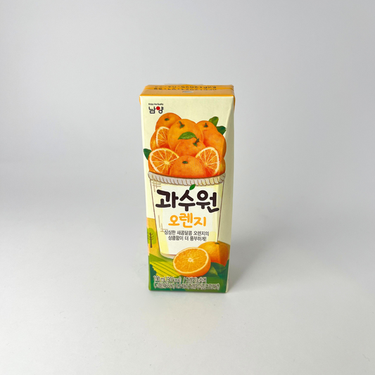 남양 과수원 오렌지 190ML(NY Gwasoowon ORANGE 190ML)[SINGLE]