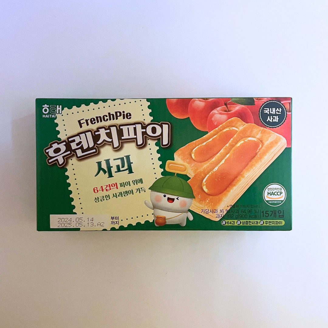 해태 후렌치파이 사과 192G(HT French Pie Apple 192G)