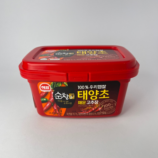 해표 순창궁 매운햅쌀 고추장 1KG(HP Fresh Rice Chilli Paste (Extra Hot) 1KG)