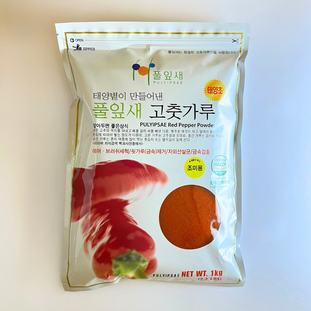 풀잎새 고추і루 조미용 1KG(PLS 辣椒粉细 1KG)