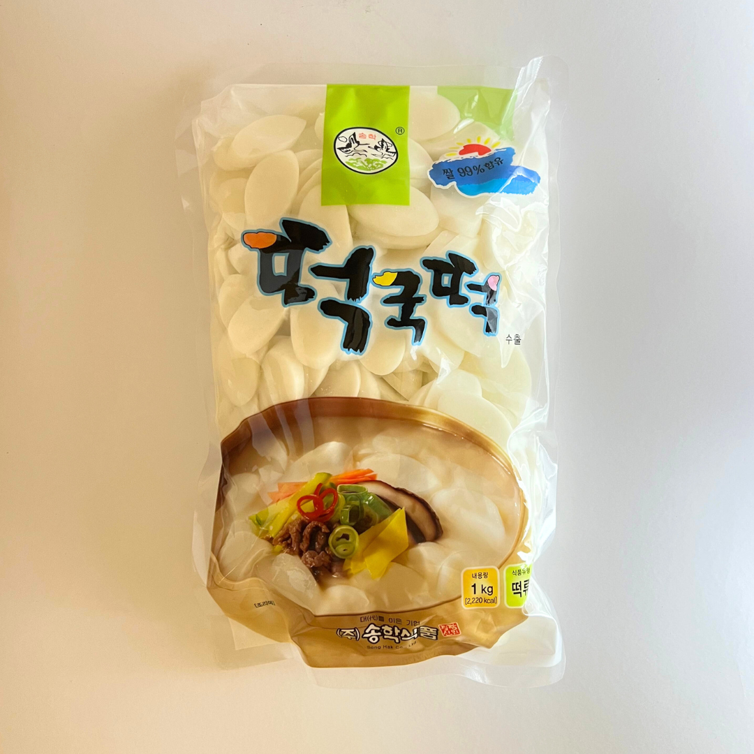 송학 쌀떡국떡 1KG(SH Rice Cake Sliced 1KG)