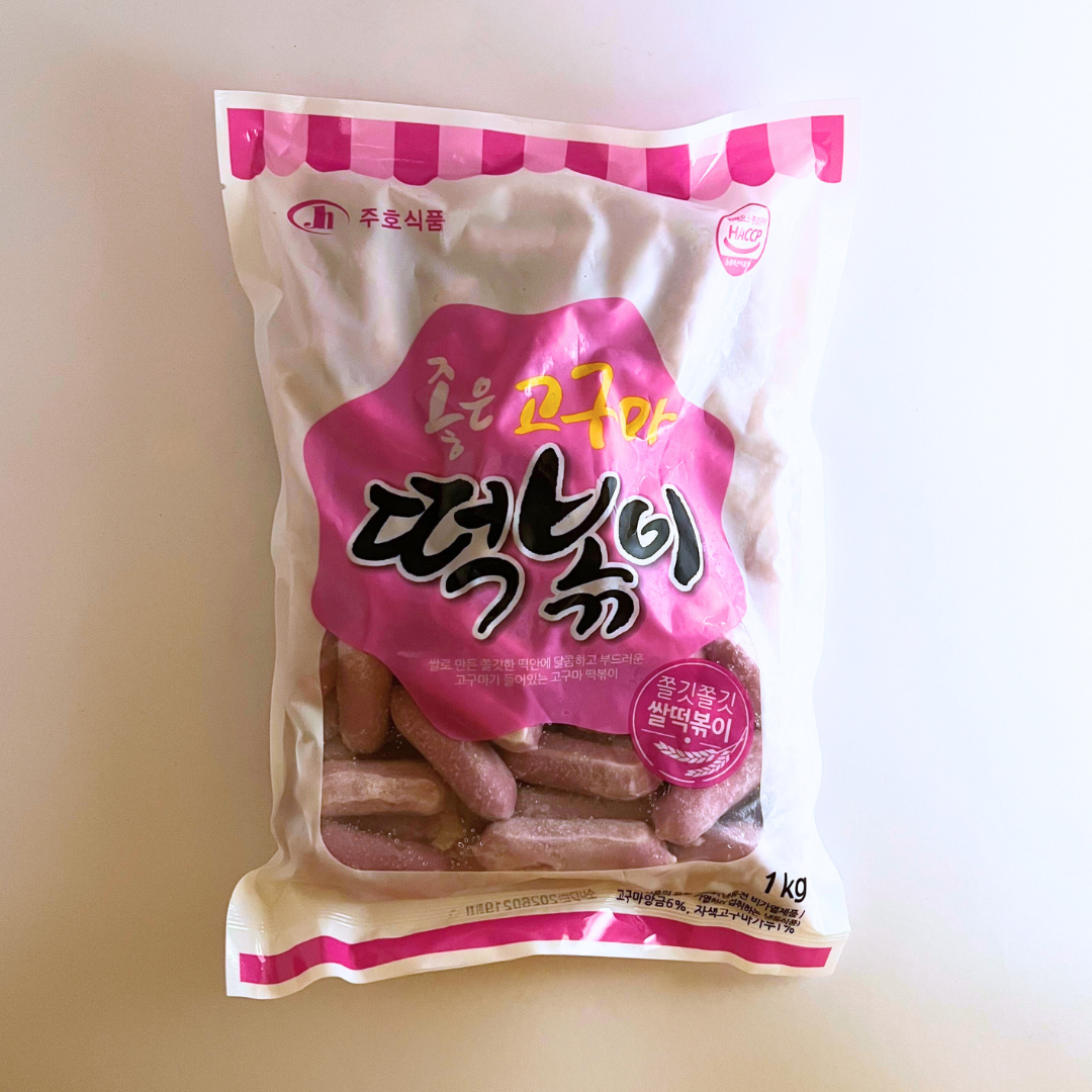 주호 고구마떡볶 Been 1Kg(JH 红薯年糕棒 1Kg)