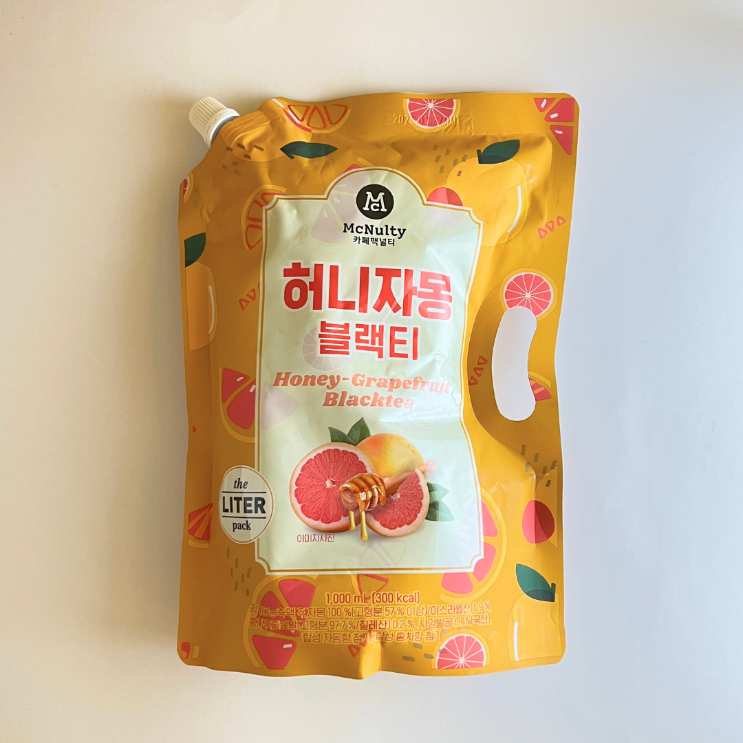 맥널티 허니자몽 블랙티 1L(MT GRAPEFRUIT & BLACK TEA 1L)