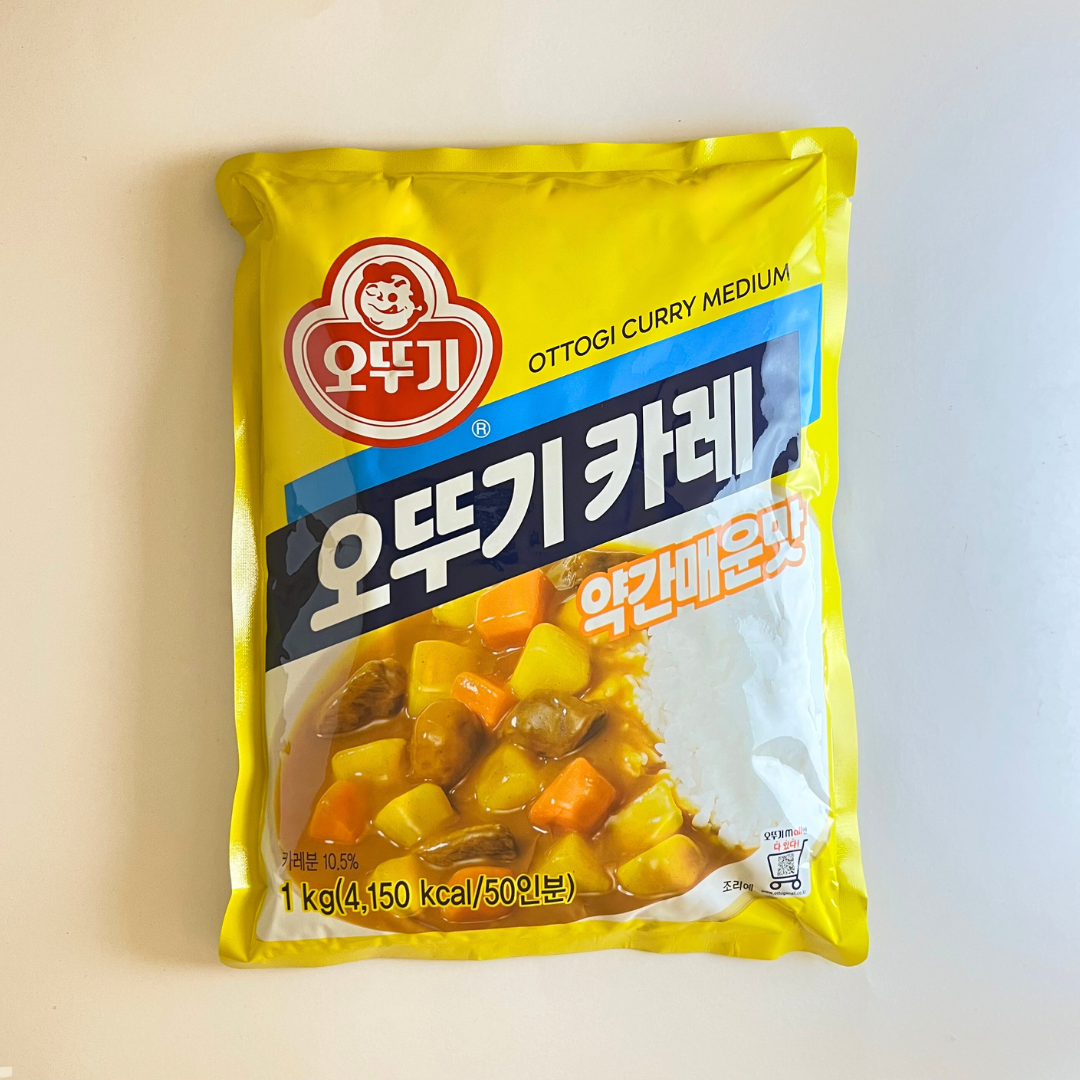 오뚜기 카레 약간매운맛 1kg(OTG Curry Powder (M-Hot) 1kg)