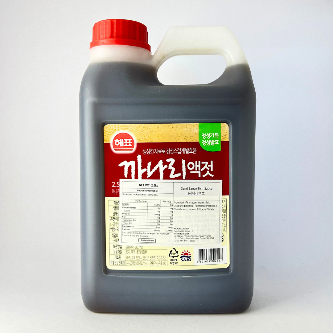 해표 까나리액젓 2.5KG(HP 鱼露沙枪 2.5KG)