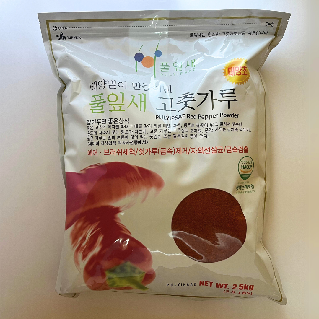 풀잎새 고추ラ루 김치용 2.5KG(PLS 辣椒粉粗2.5KG)