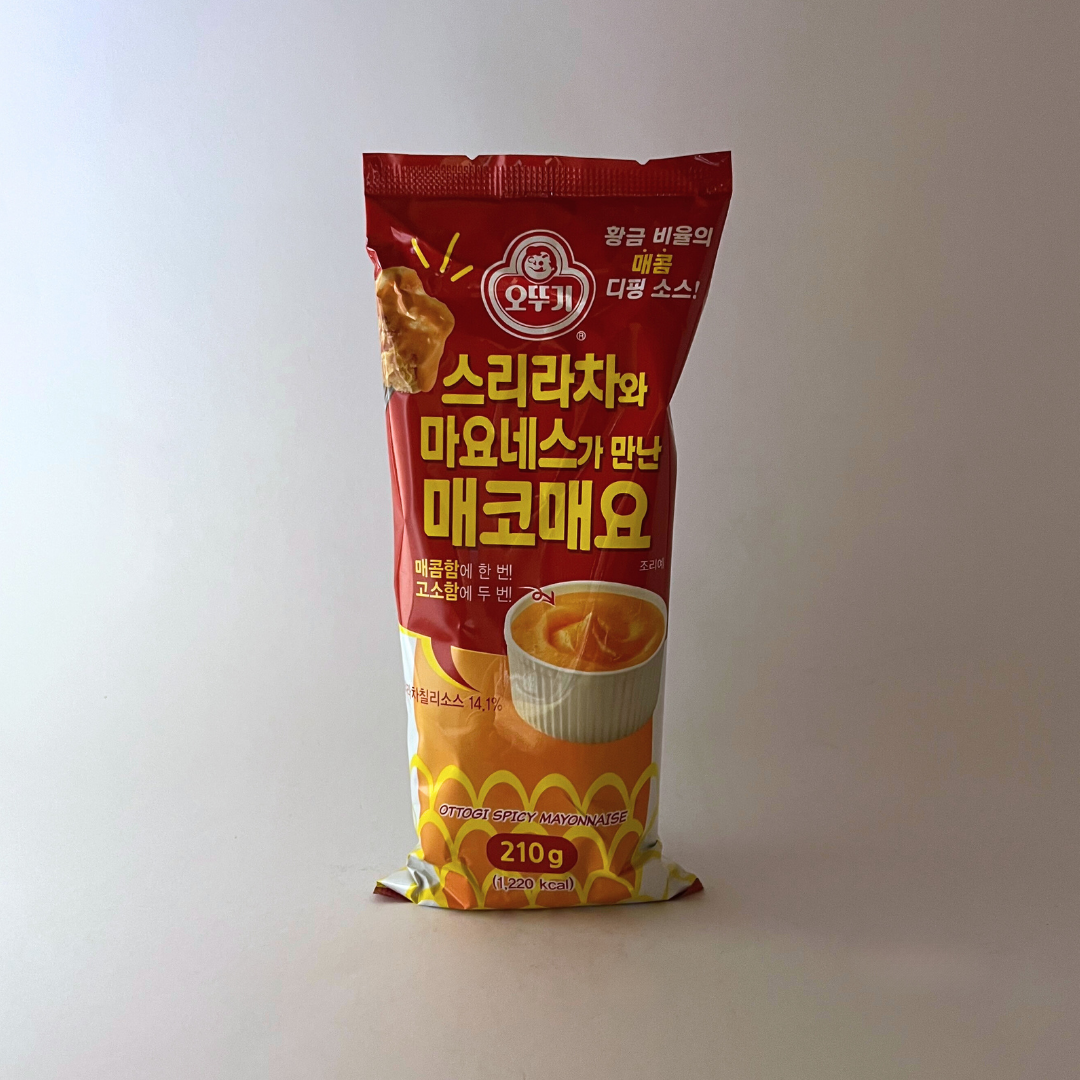 오뚜기 스리라차와 마요네스가 만난 매코매요 210G(OTG SPICY MAYONNAISE 210G)