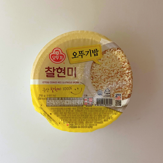 오뚜기 오뚜기밥 찰현미밥 210g(OTG蒸糯米210g)[单份]