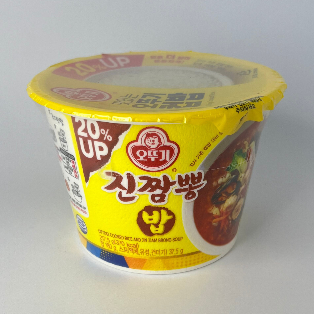 오뚜기 컵밥 진짬뽕밥 217.5g(OTG JIN JJAMBBONG Cup Rice 217.5g)