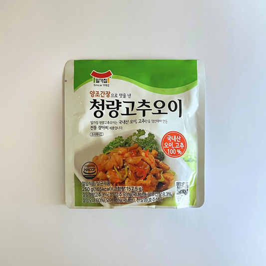 일і집 청양고추오 Been 250g(IGJ 腌辣椒/黄瓜 250g)