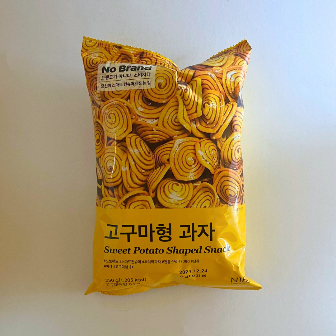 노브랜드 고구마형 과자 250g(NB红薯形状零食250G)