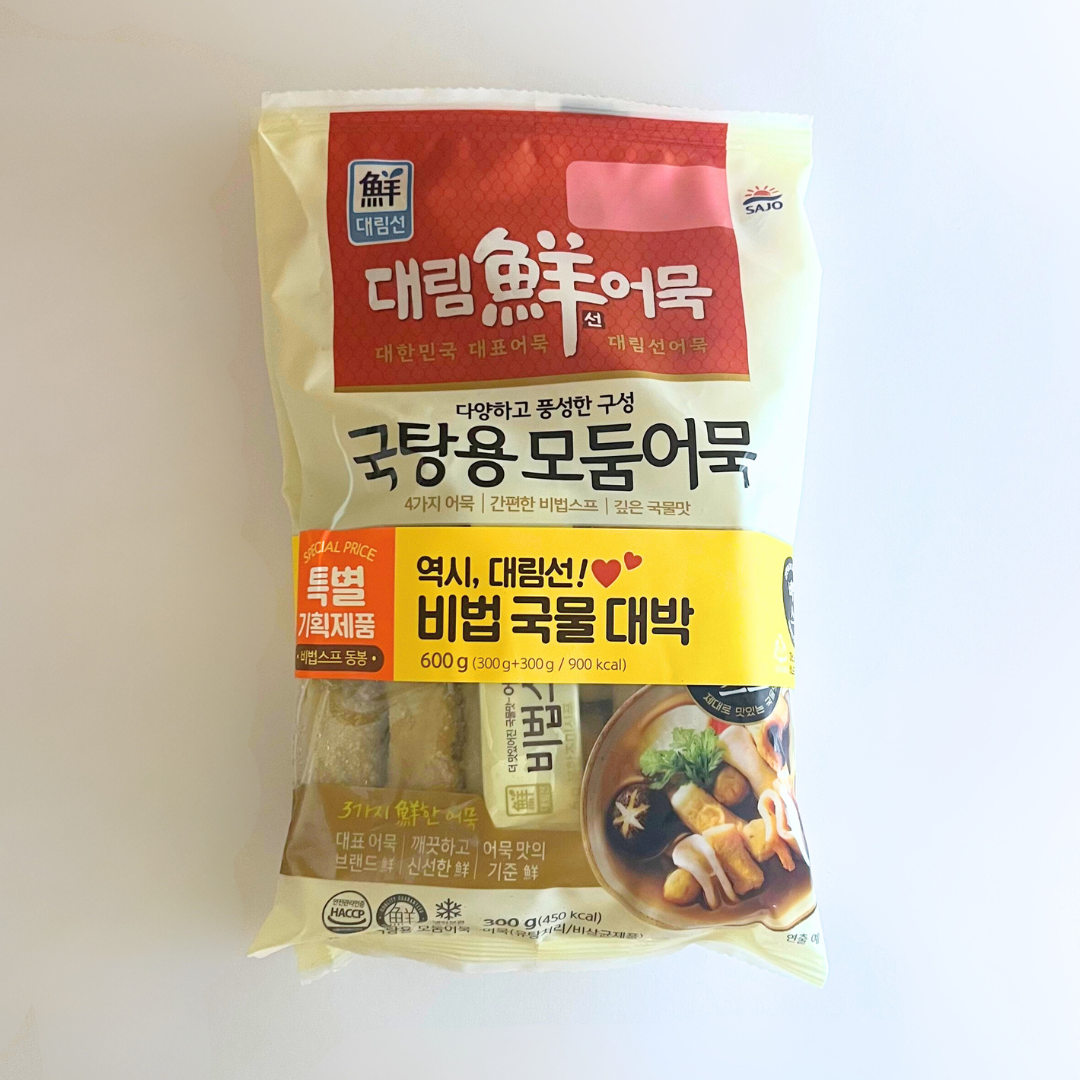 대림 국탕용 모둠어묵기획 300G*2(DL 鱼糕粉 300G*2)