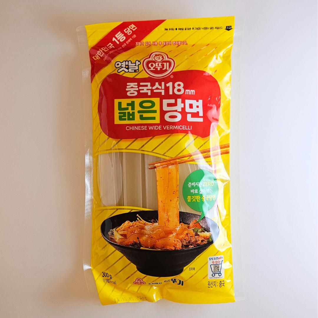 오뚜기 중국식 넓은당면 300G(OTG中式18MM宽粉丝300G)