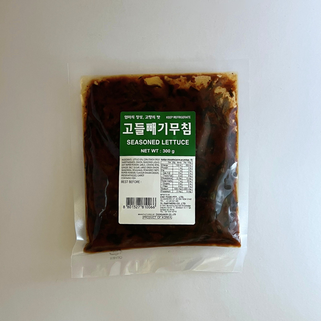 청아원 양념 고들빼기 300g(CAW Seasoned Crepidiastrum 300g)