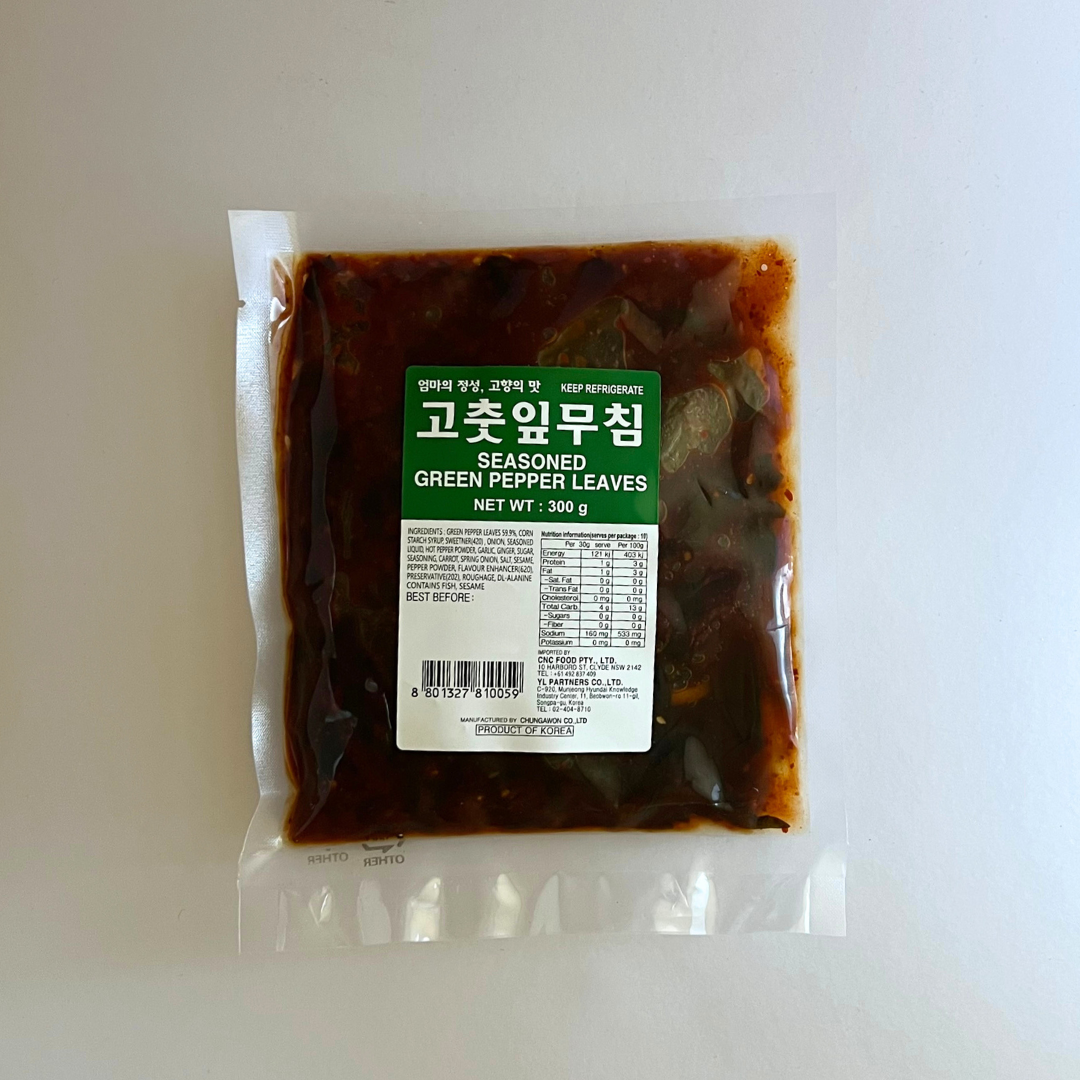 청아원 양념 고추잎 300g(CAW Seasoned Pepper Leaves 300g)