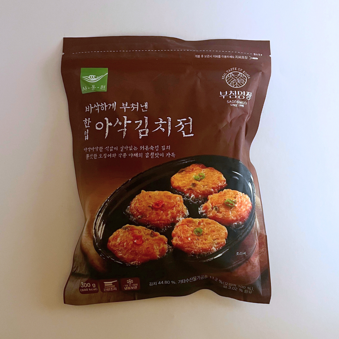 사옹원 부침명장 아삭김치전 300g(SOW韩国泡菜煎饼300g)