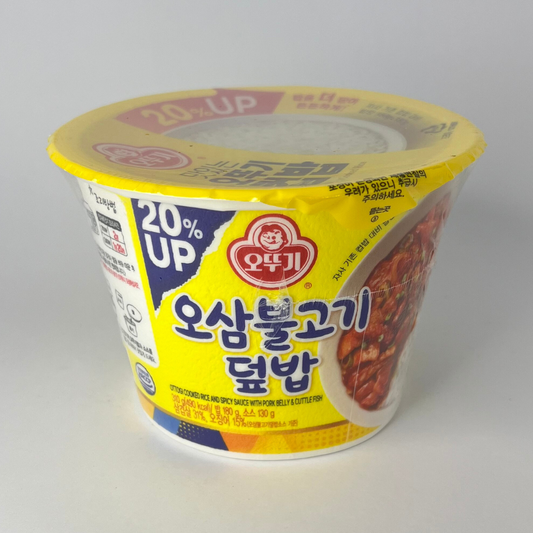 오뚜기 컵밥 오삼불고기덮밥 310g(OTG 西辣猪肉墨鱼饭 310g)