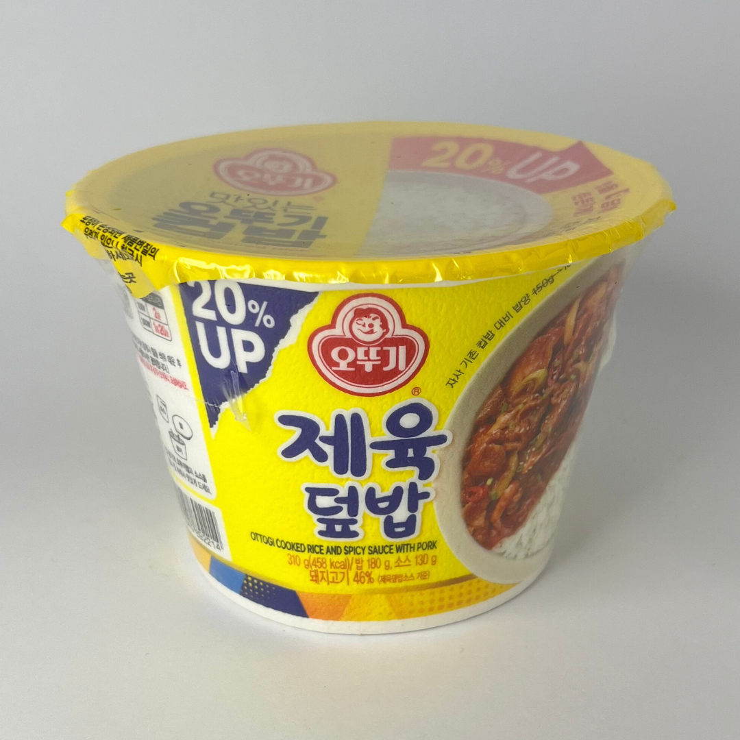 오뚜기 컵밥 제육덮밥 310g(OTG Spicy Pork with Rice 310g)