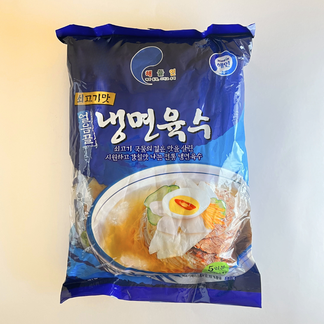 해인 냉면육수(쇠고기맛) 310ml*5(HI Cold Noodle Soup(Beef) 310ml*5)[MULTI]