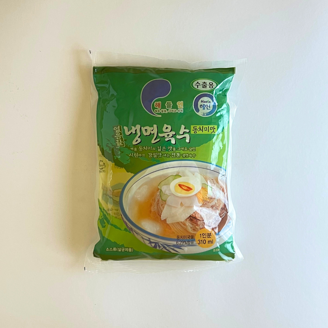 해인 냉면육수(동치미) 310ml(HI Cold Noodle Soup(Radish) 310ml)[SINGLE]