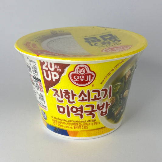 오뚜기 컵밥 쇠고기미역국밥 314g(OTG Cooked Rice Seaweed & Beef Soup 314g)