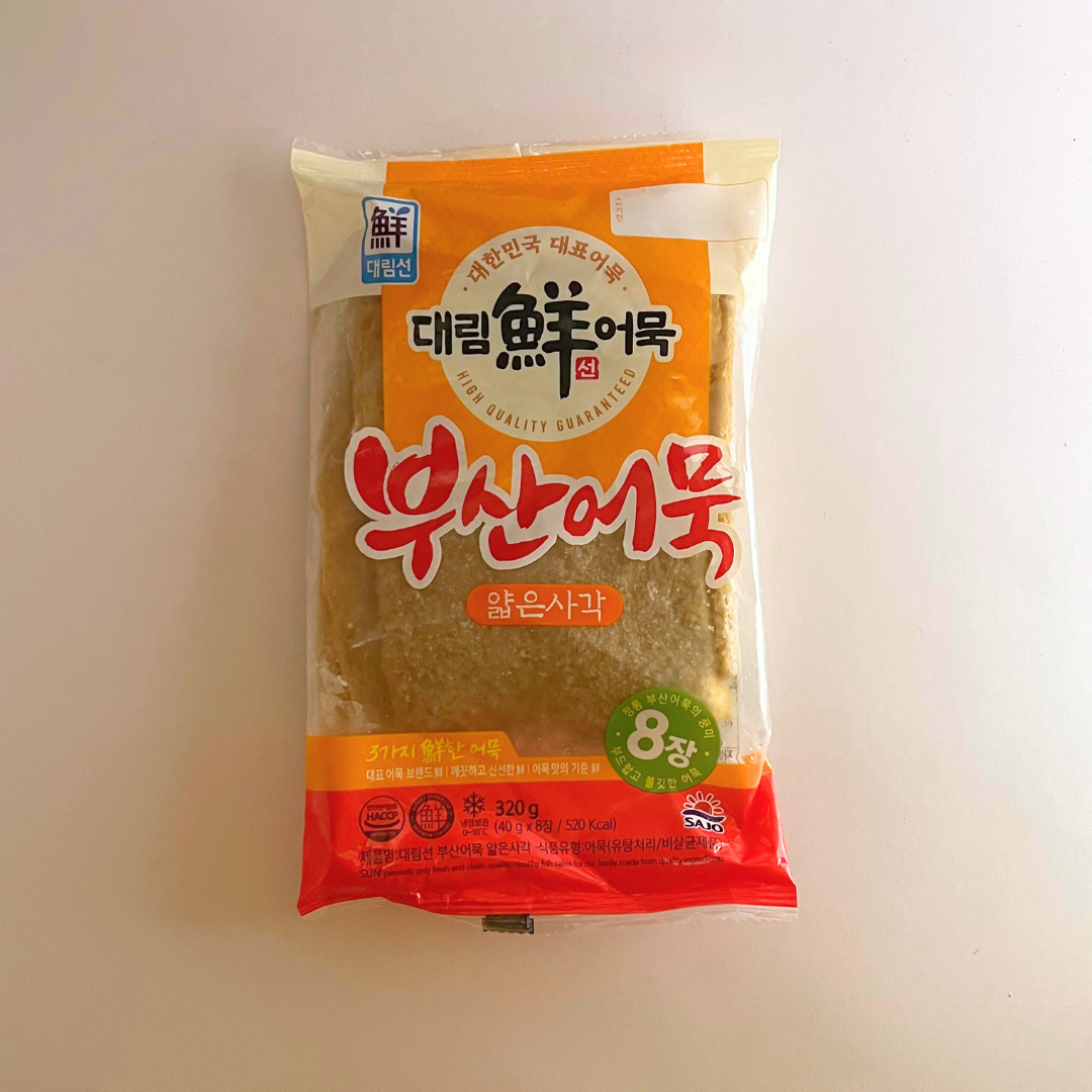 대림 얇은 사각어묵 320G(DL Fish Cake Square Thin 320G)