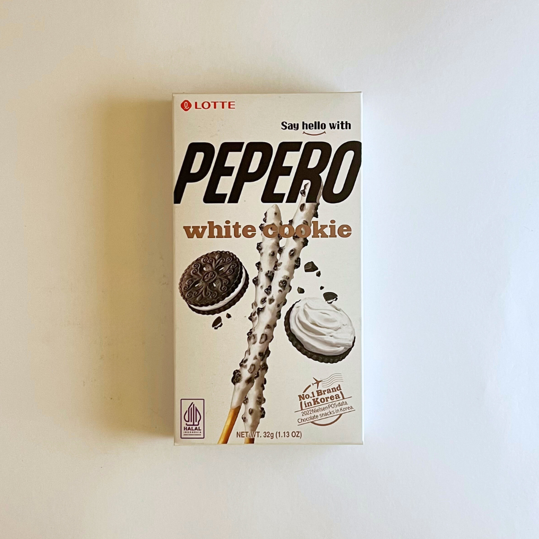 롯데 빼빼로(화이트쿠키) 32g(LT Pepero(White Cookie) 32g)