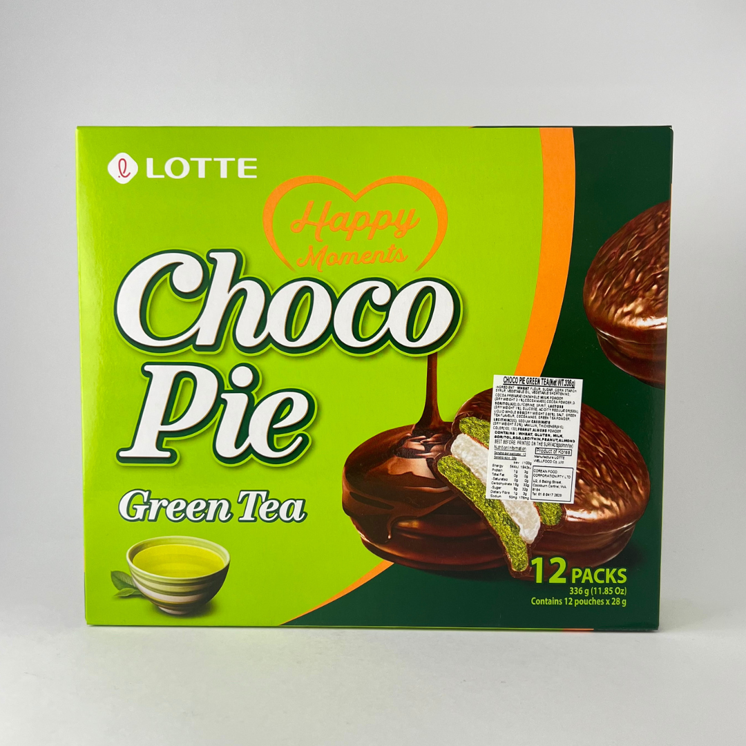 롯데 초코파이 녹차 336g(LT ChoCo Pie(Green Tea) 336g)