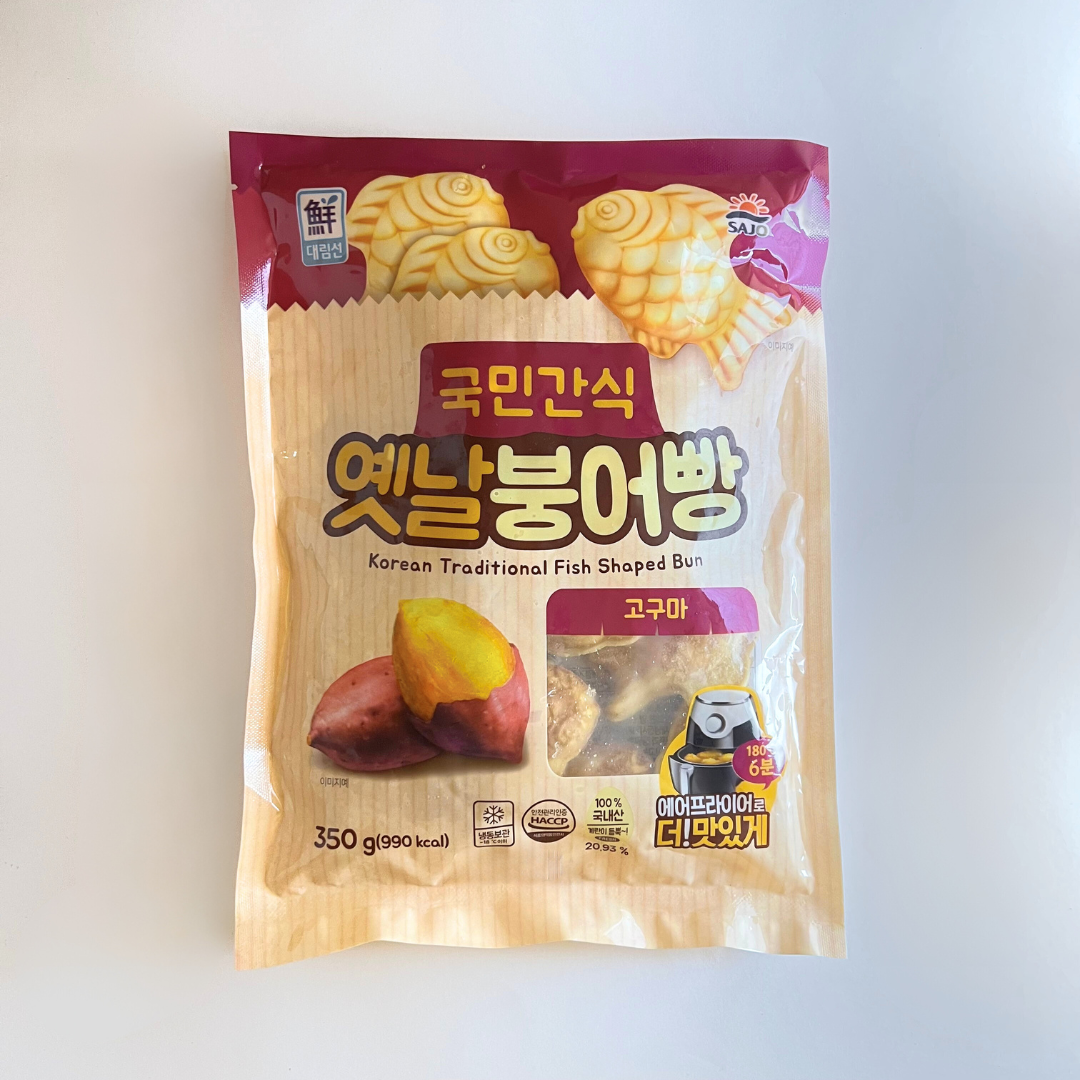 대림 붕어빵 고구마 350G(DL Fish Shape Cake Sweet Potato 350G)